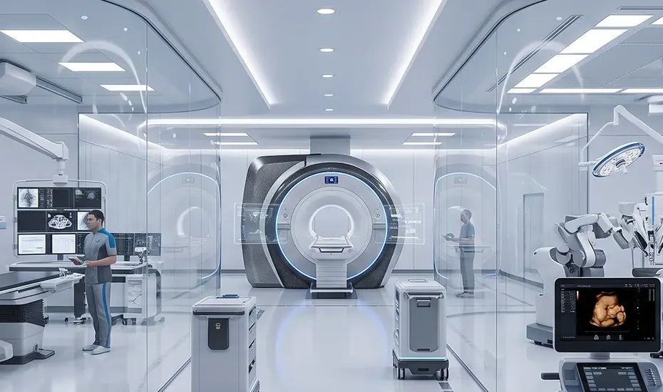 Sistema de respaldo eléctrico con UPS industriales y generadores para hospitales